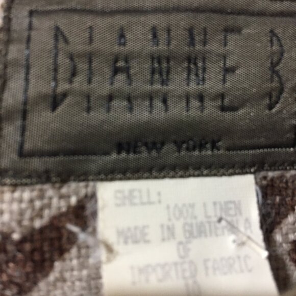 VINTAGE DIANNE B NEW YORK SLEEVELESS PRINT DRESSES SIZE 10 - Picture 6 of 6